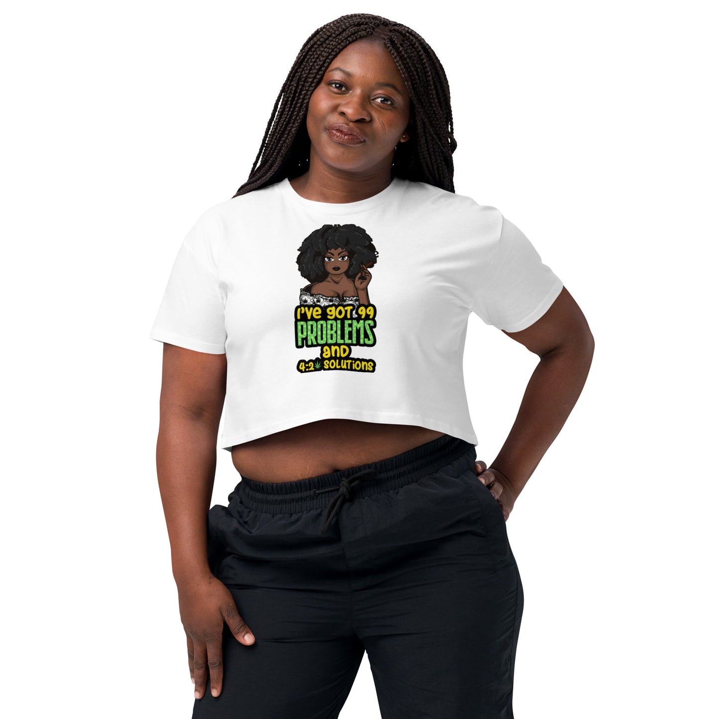 99 Problems (Women’s crop top)