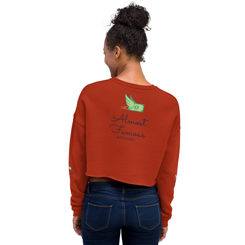 Almost Famous Crop Sweatshirt