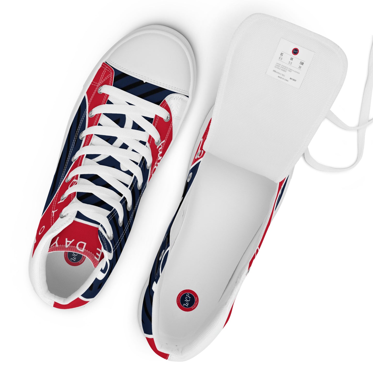 WCP (Women’s high top canvas shoes)